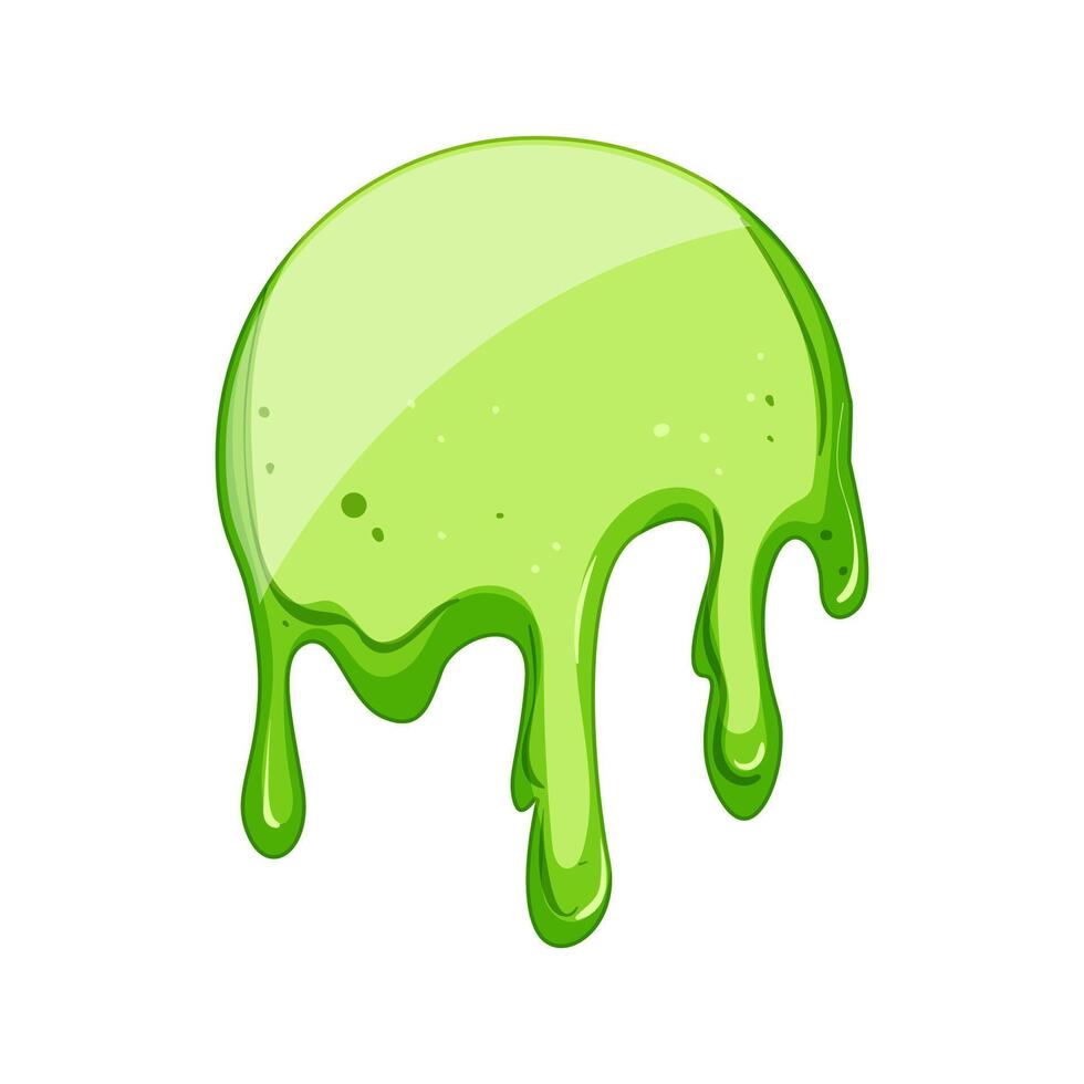 texture melted circle cartoon illustration vector