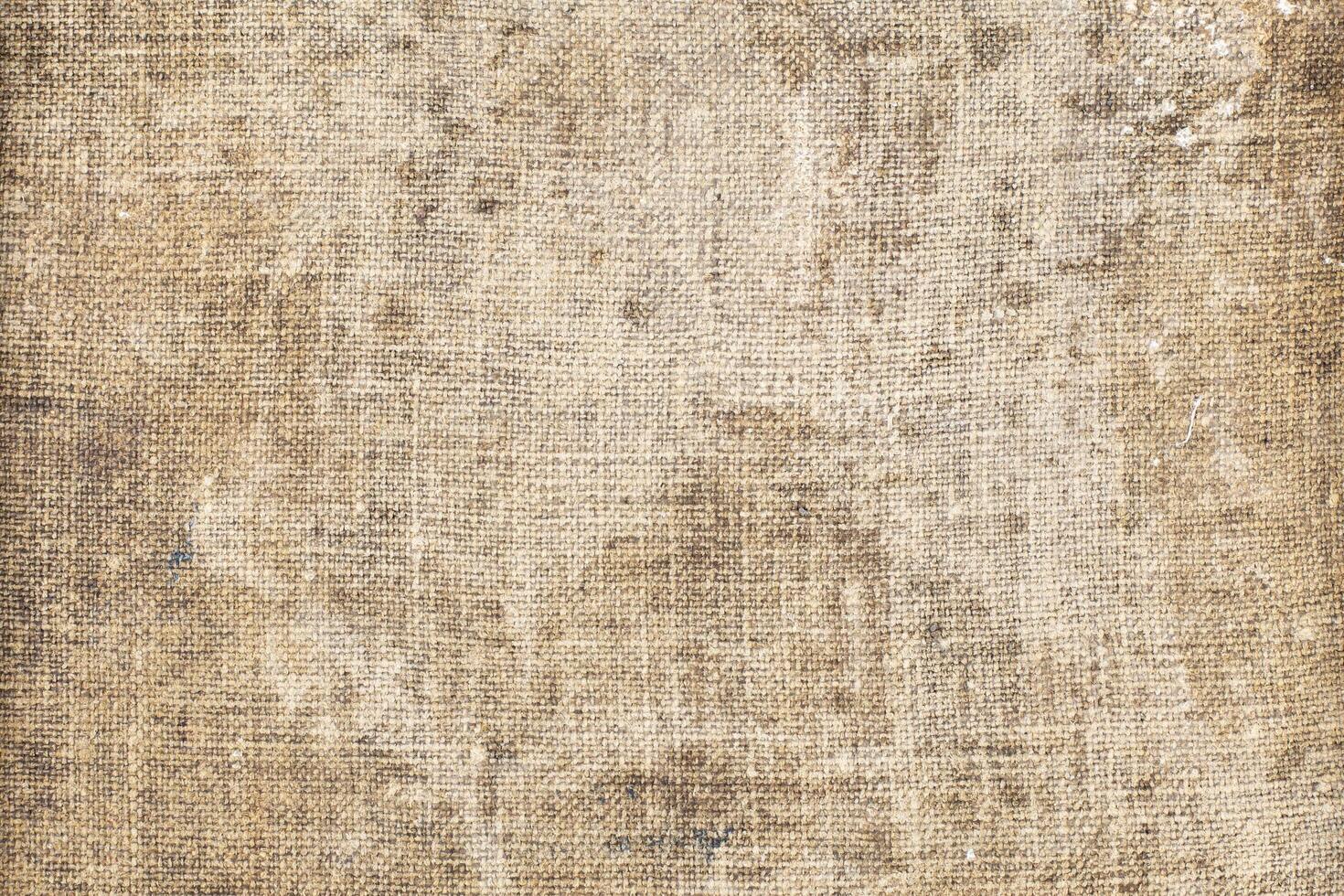 Very old fabric is spoiled by time. top view. close-up photo