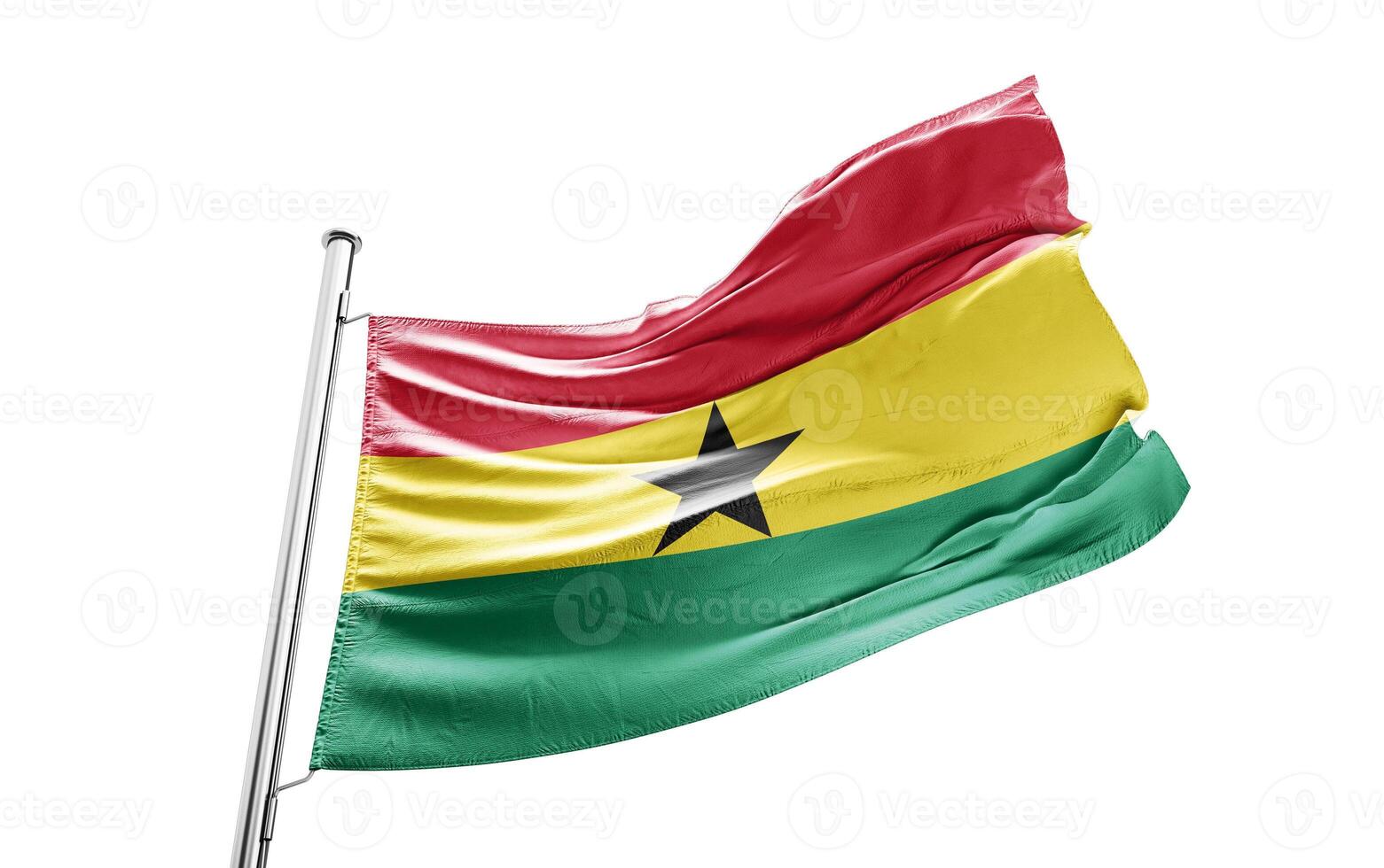 Ghana Fabric Flag HD Image photo