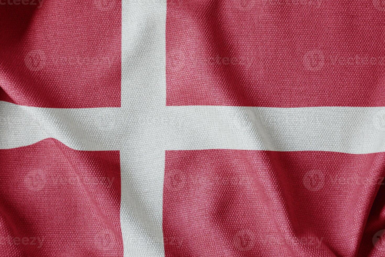 Denmark Fabric Flag HD Image photo