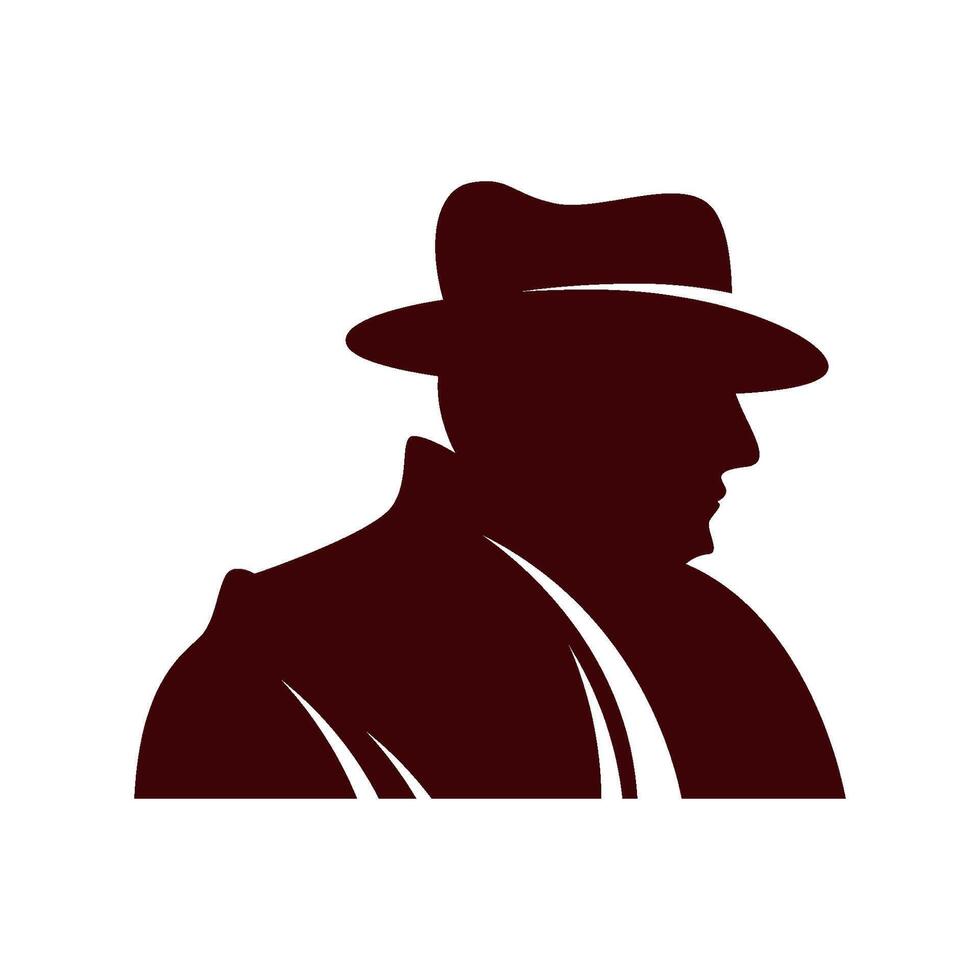 Spy icon logo design vector