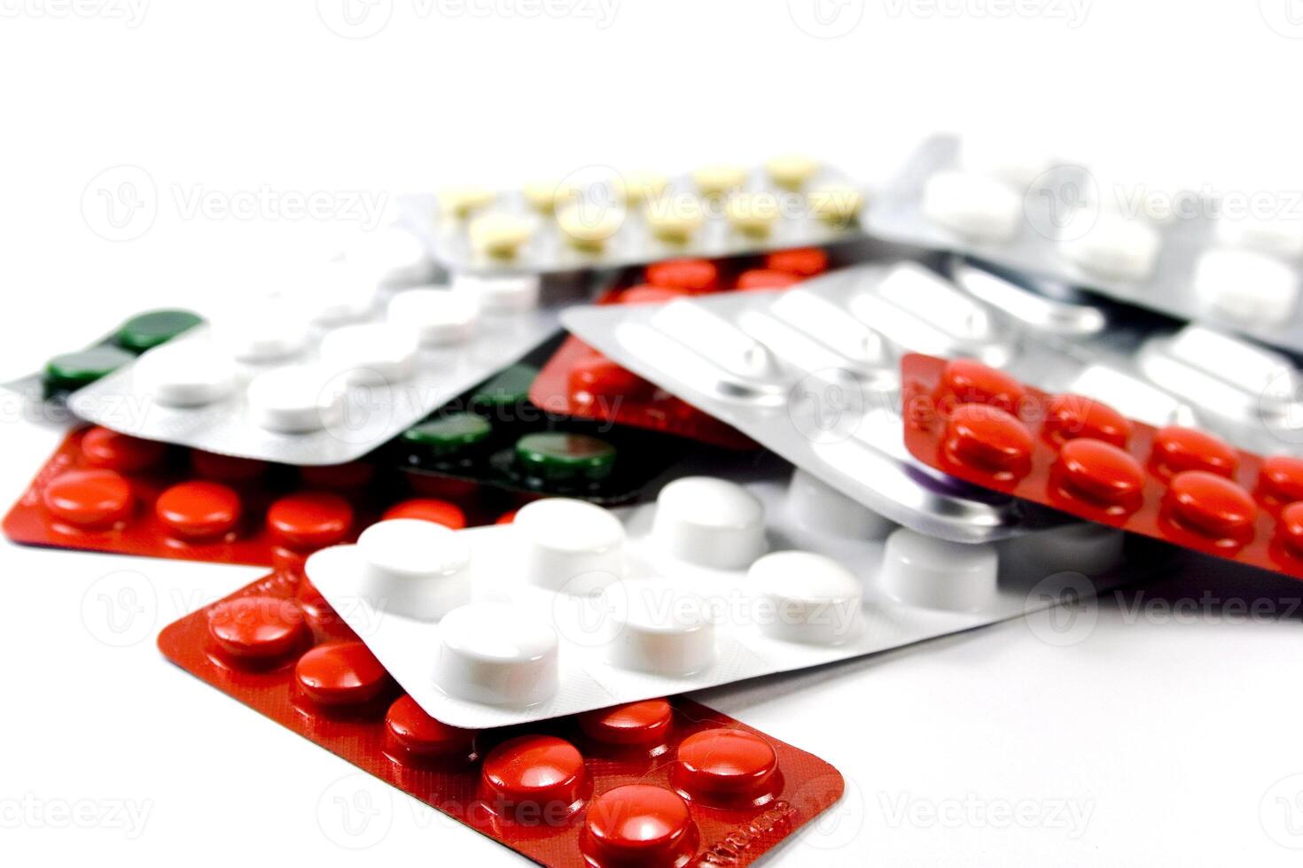blisters with pills photo