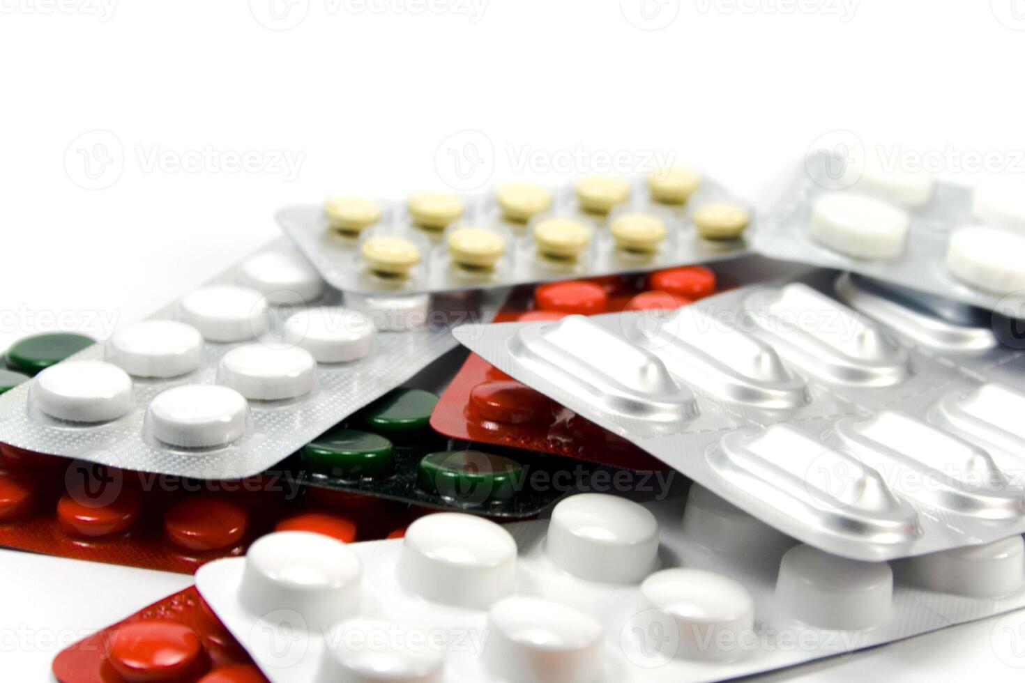 blisters with pills photo