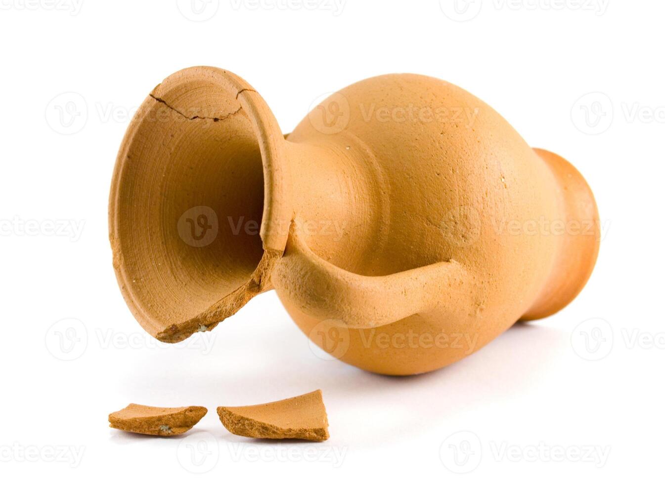 broken old amphora photo