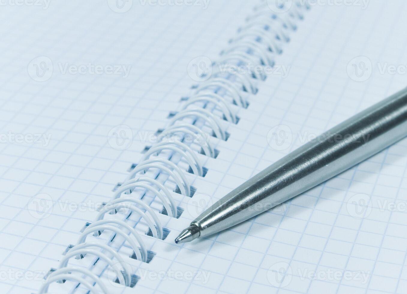 notebook and pen photo