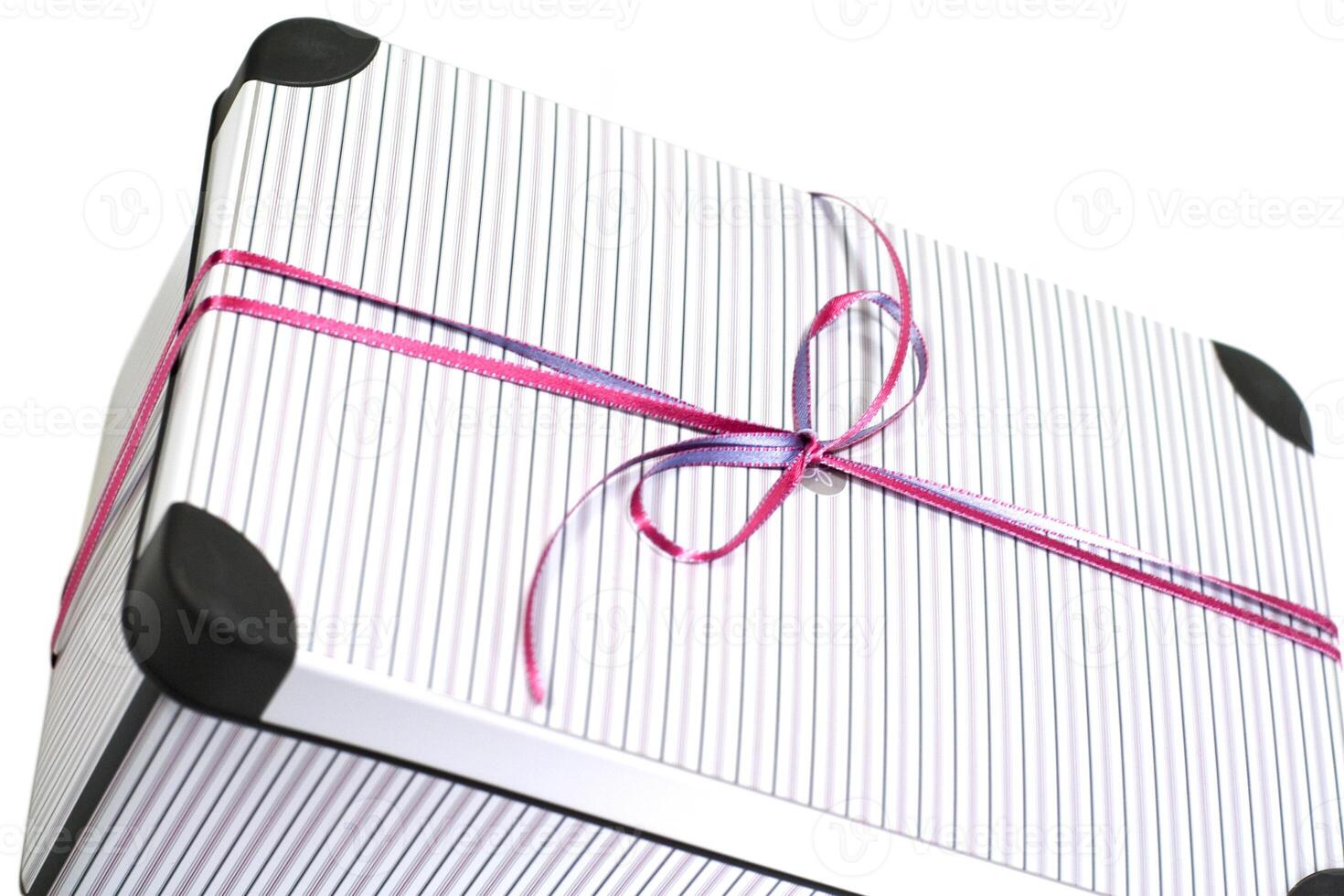 metal gift box photo