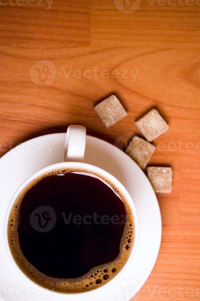 cup of coffee and sugar photo