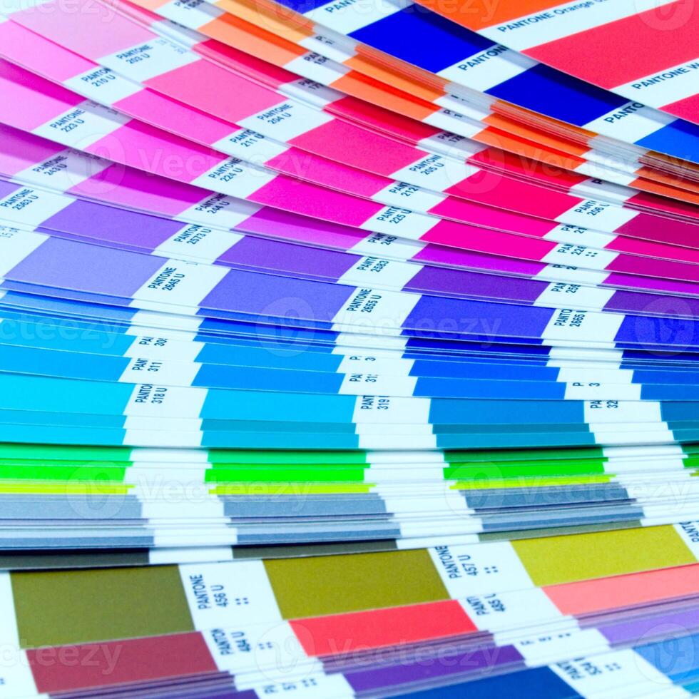 color guide close up photo
