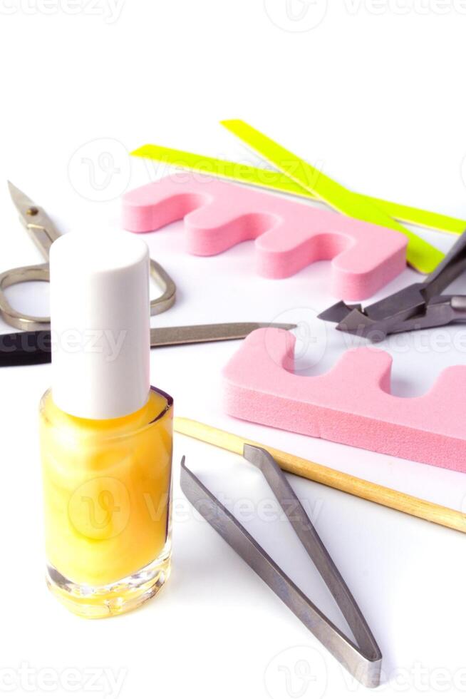 pedicure beauty set photo