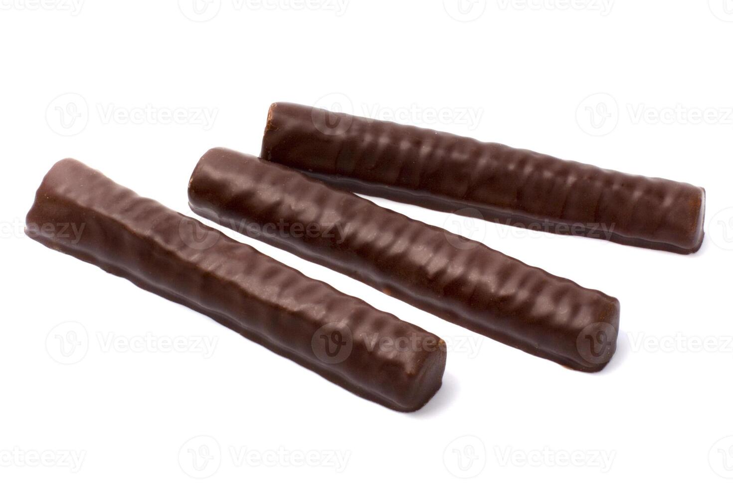 three chocolate bars photo