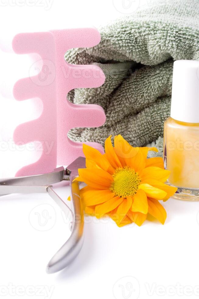 pedicure beauty set photo