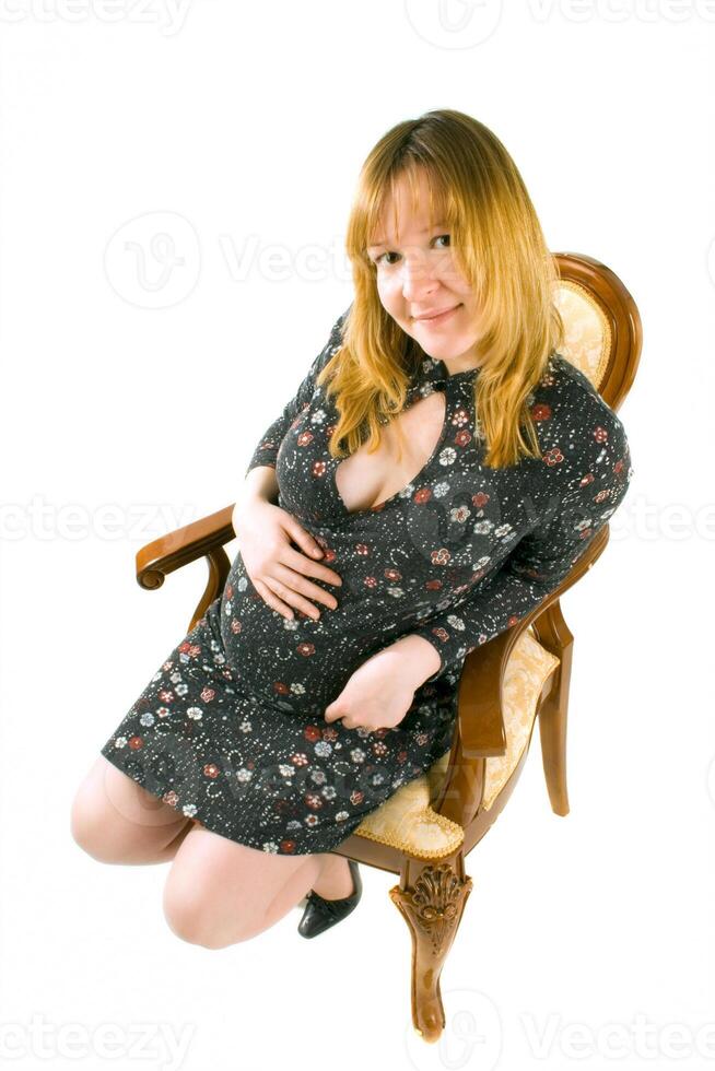 beautiful pregnant woman photo