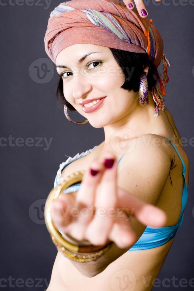 attractive asian woman photo