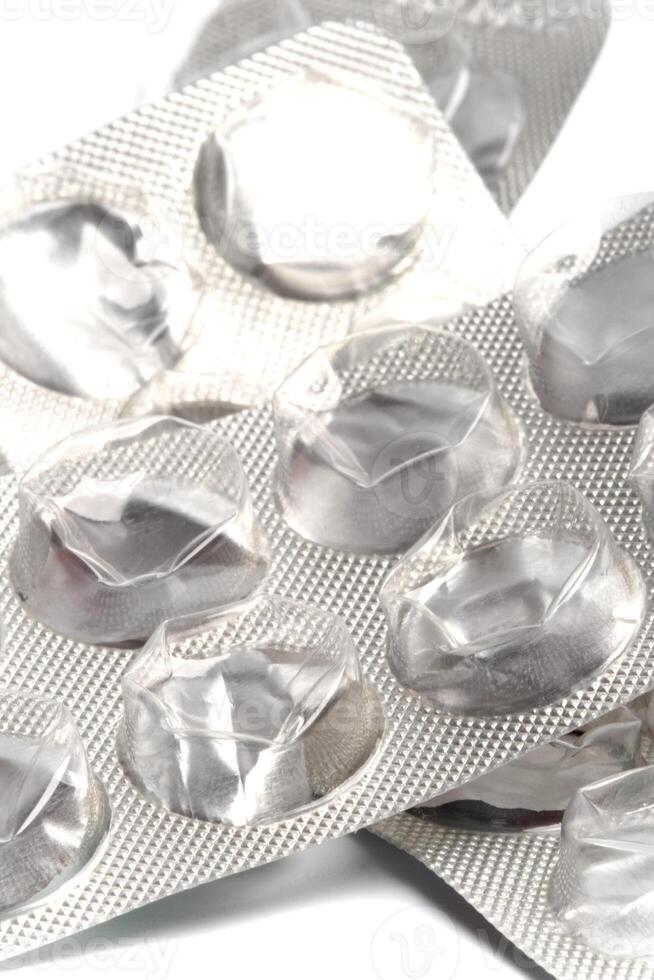empty pill package photo