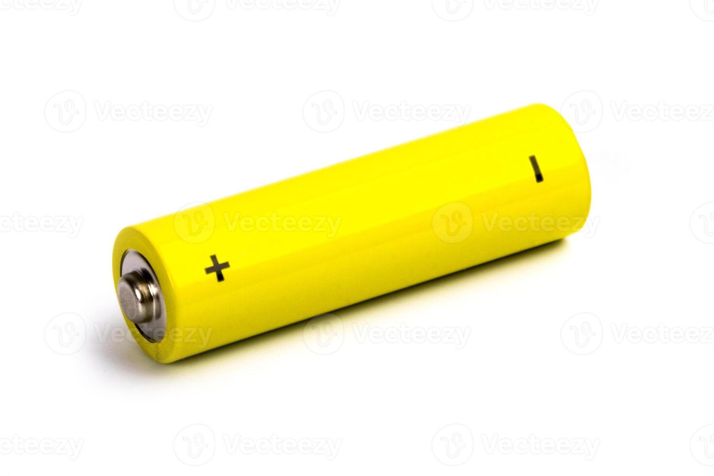 yellow alkaline battery photo