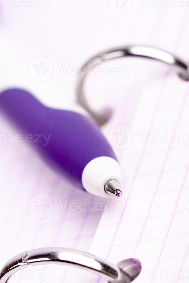planner and pen photo