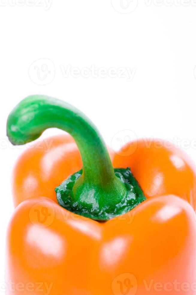 orange bell pepper photo