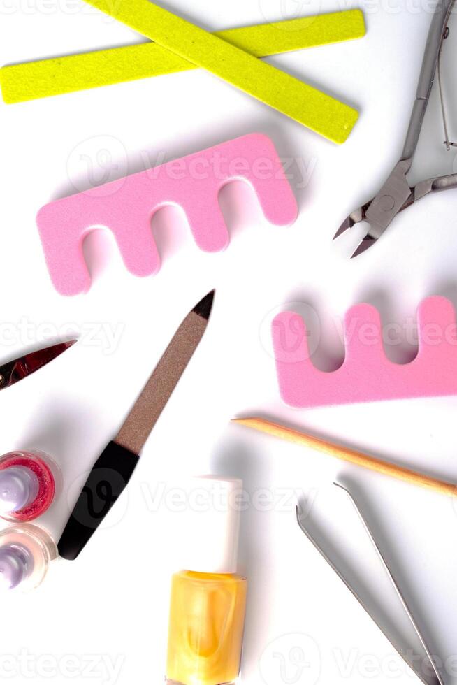 pedicure beauty set photo