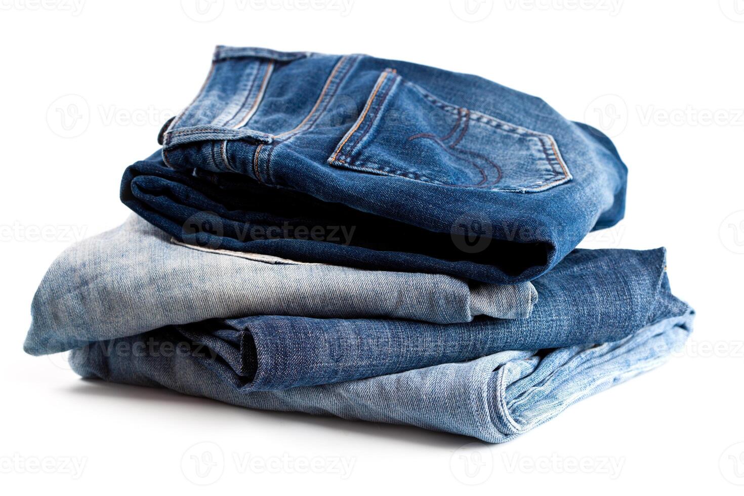 four various jeans photo