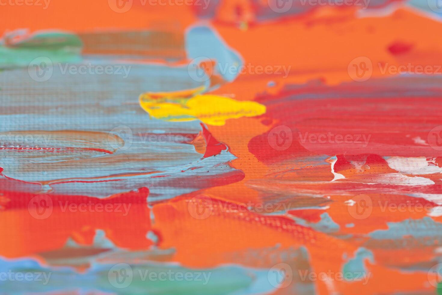 Decorative wall paint. photo