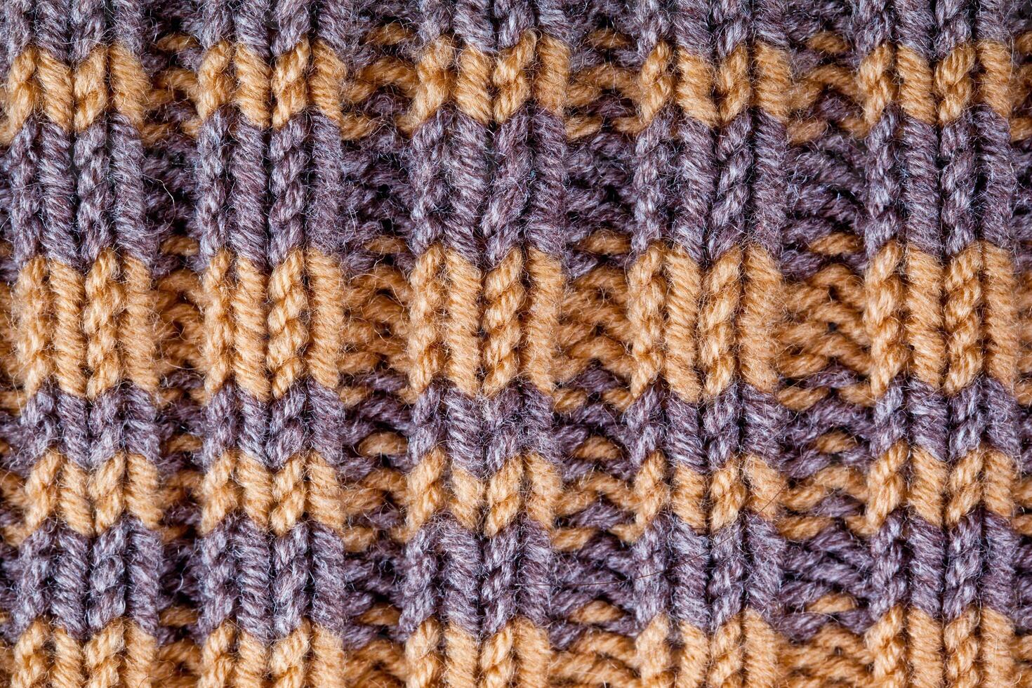 striped knitted texture photo