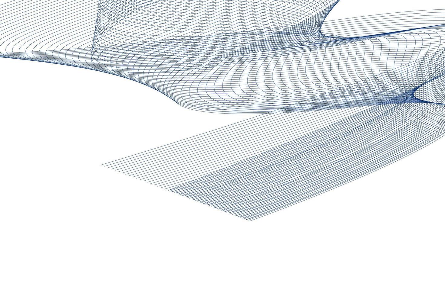 Stylish Wave Element Background Design vector