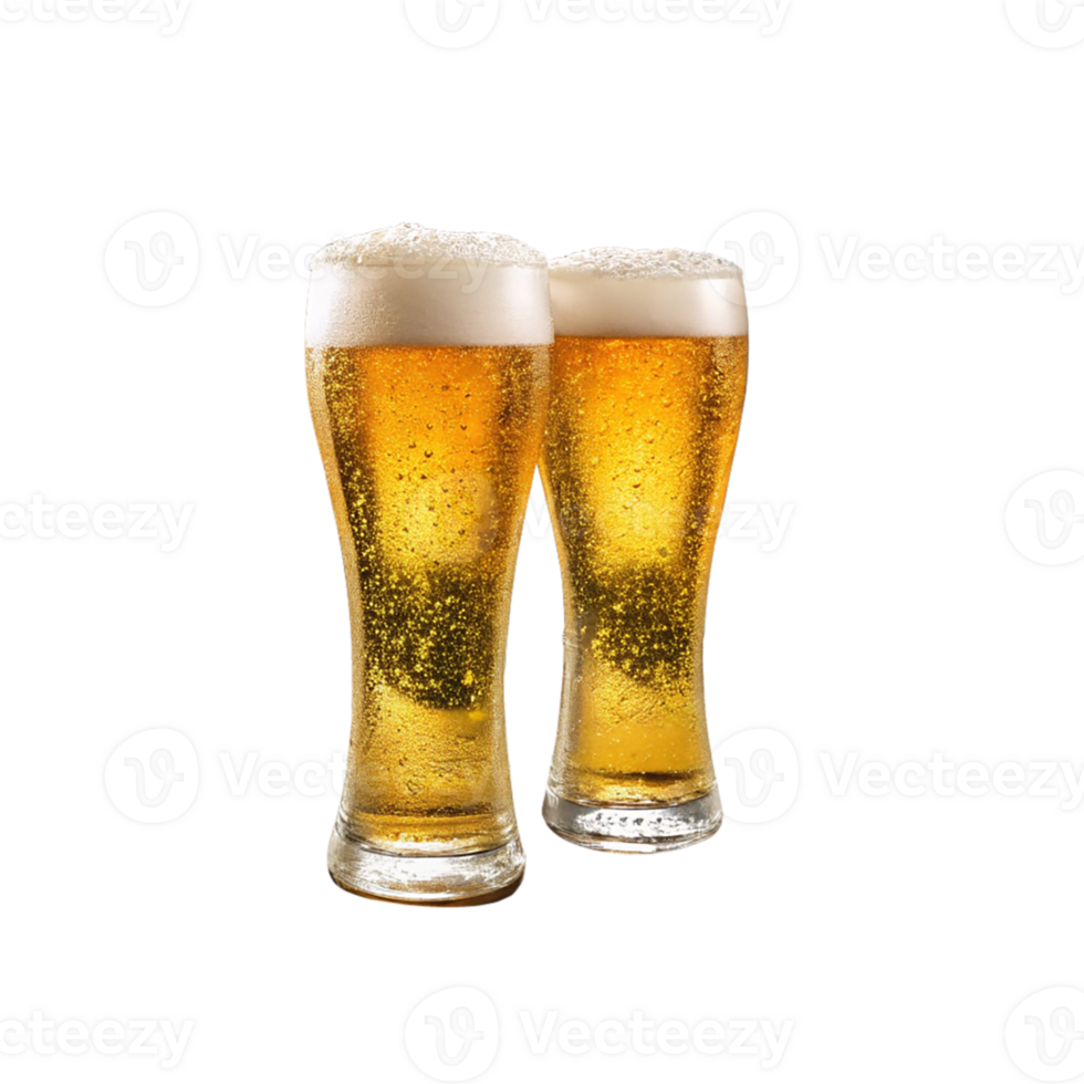 clinking glass of splash beer in a lively pub png