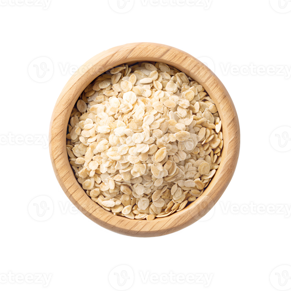 oats flakes in a bowl png