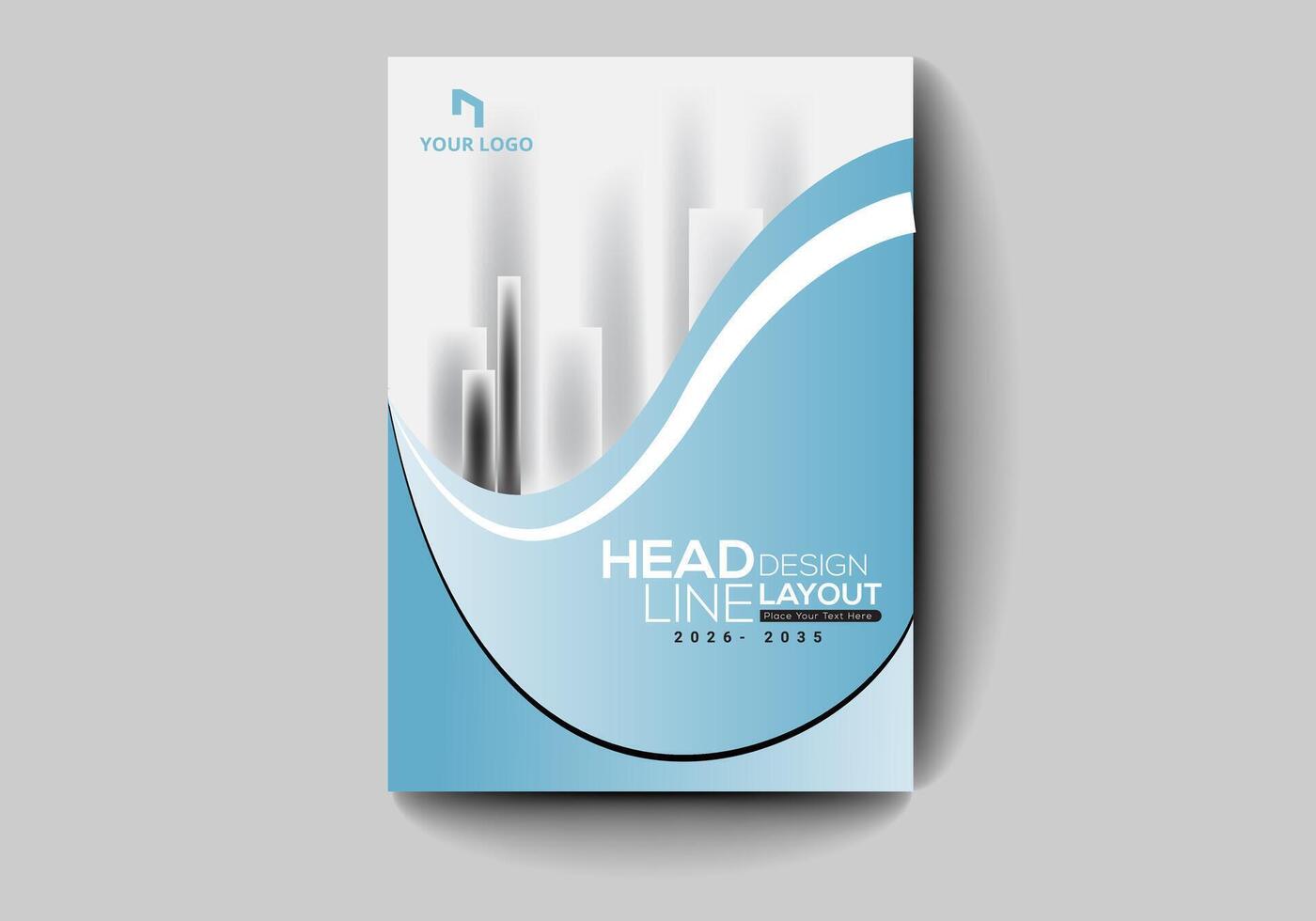 Brochure design, cover modern layout, annual report, poster, flyer in A4 vector