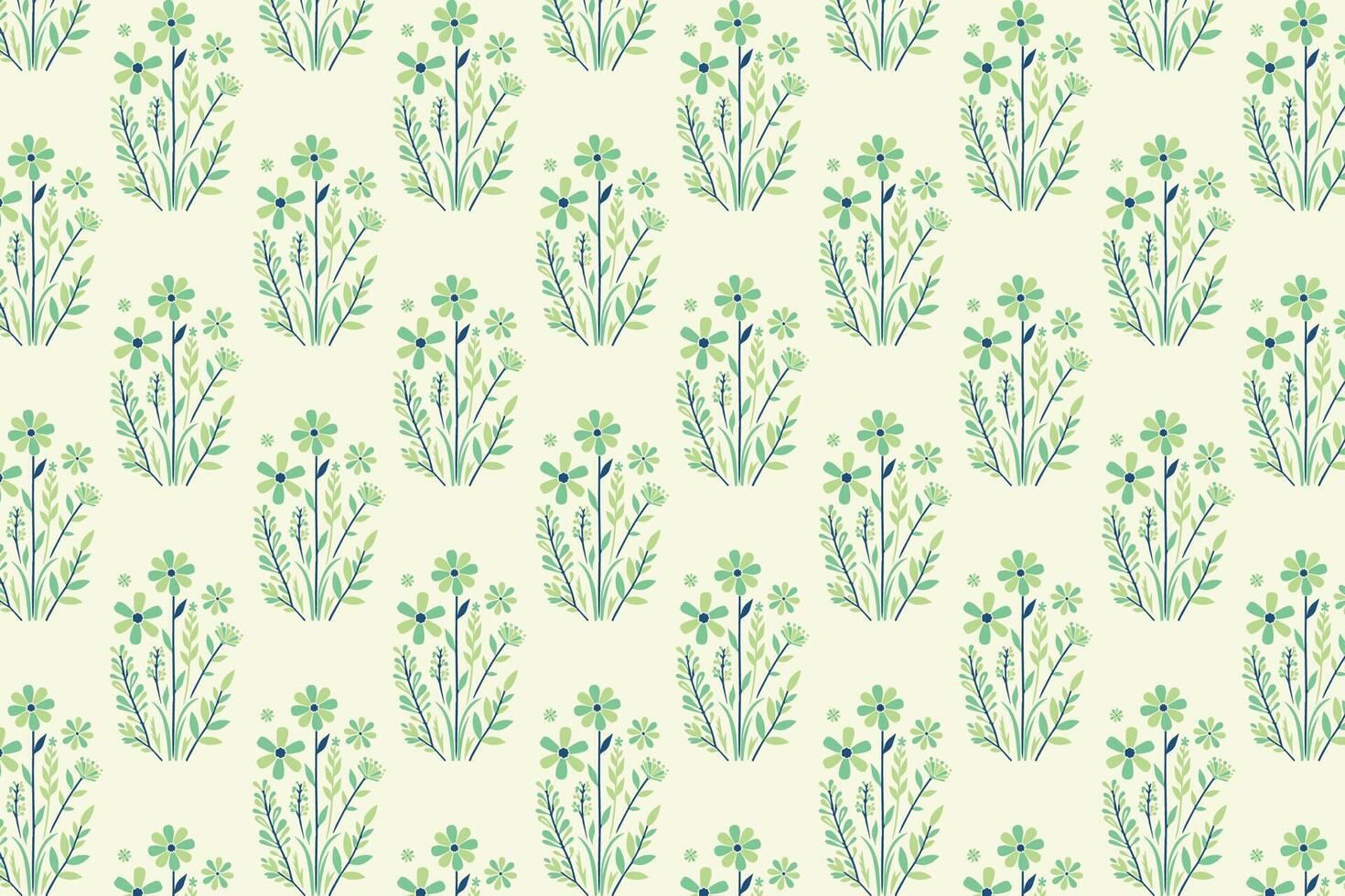 Vibrant Multicolor Seamless Floral Pattern with Abstract Botanical Flowers and Leaves for Contemporary Fashion Fabric and Digital Print Designs vector