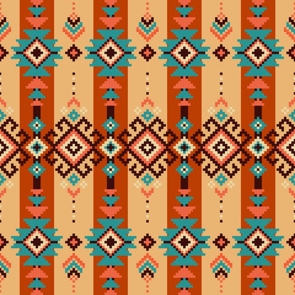 Abstract tribal pattern,geometric ethnic, Native American ornament. vector