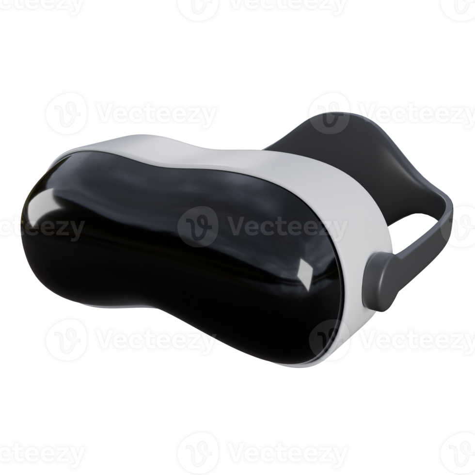 3D Illustration of a Next-Gen Mixed Reality Device Showcasing Immersive Design Elements, Ideal for Virtual and Augmented Reality Innovation Concepts png