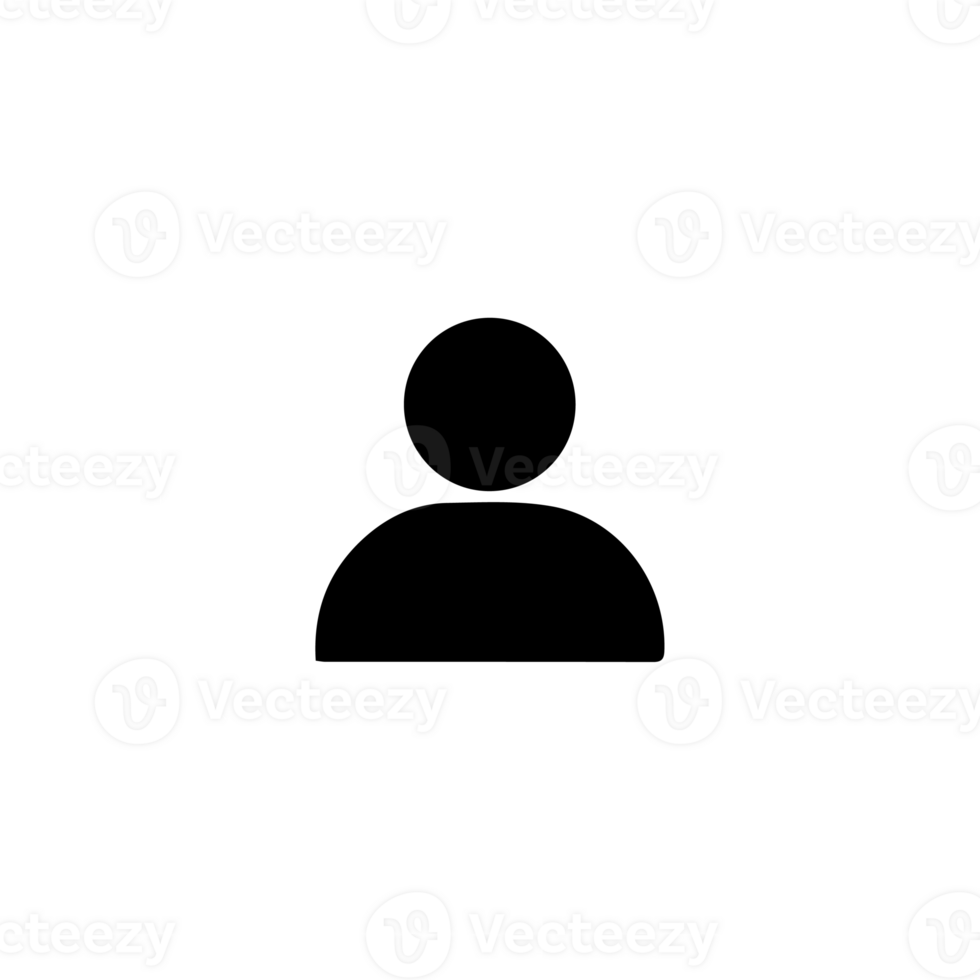 A black person icon for your design png