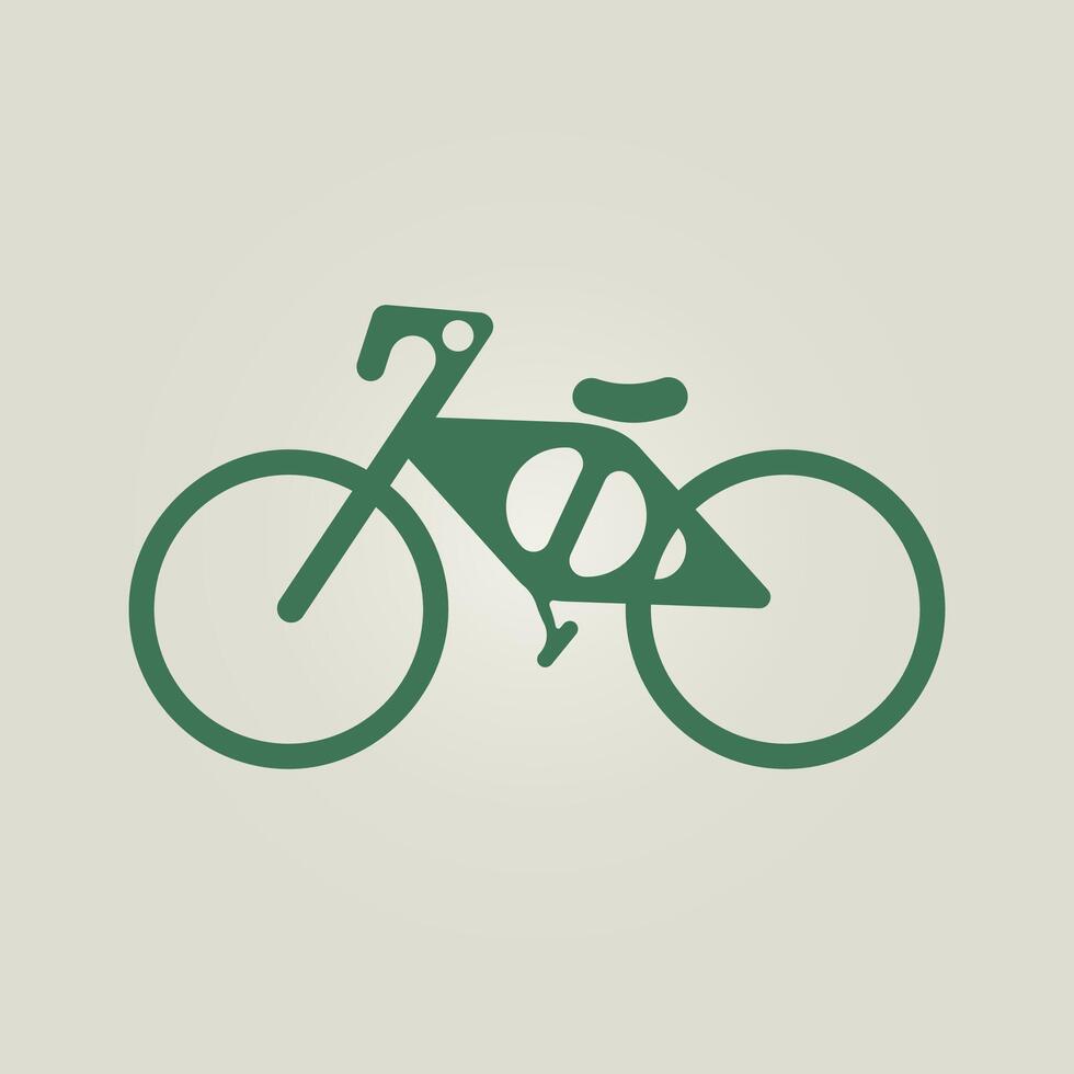 Cycle trendy artwork attractive abstract illustration colorful practical design vector