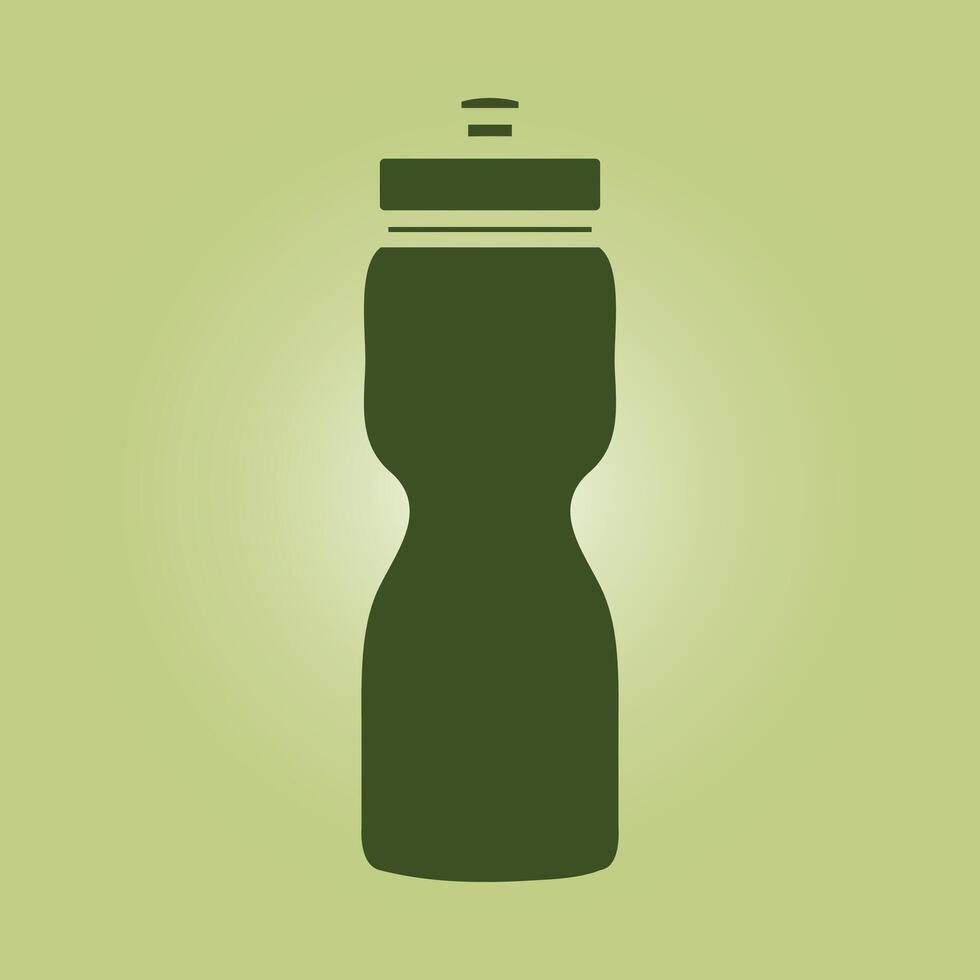 Water bottle trendy artwork ravishing abstract illustration colorful applicable design vector