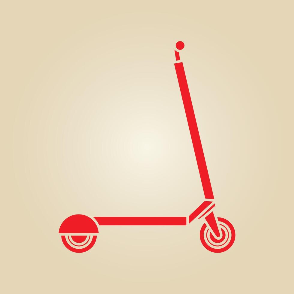 Scooter trendy artwork glorious abstract illustration colorful applicable design vector