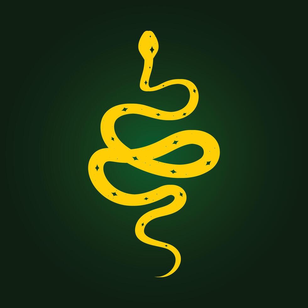 Snake trendy artwork beauteous abstract illustration colorful applicable design vector
