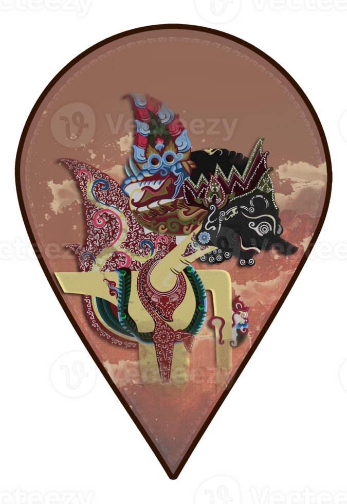 wayang duryudana indonesian puppet art png