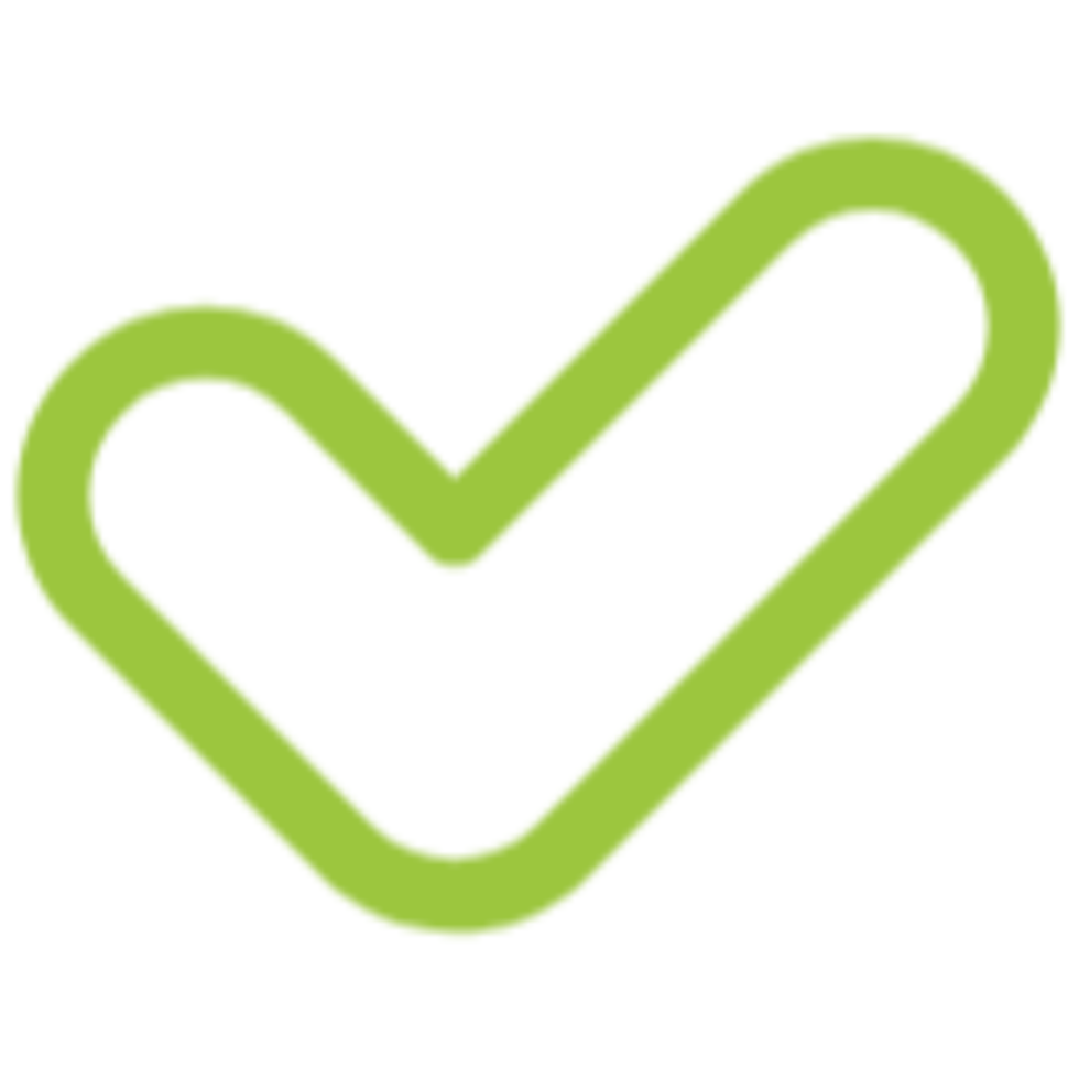 A green check mark Shape png