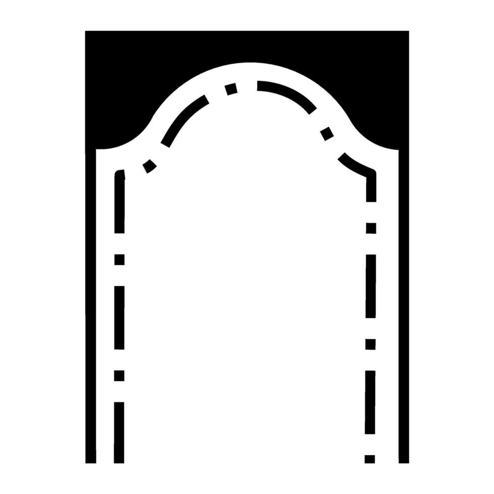 Window Frame Architectural Design, Classic Style Door or Window Frame Design vector