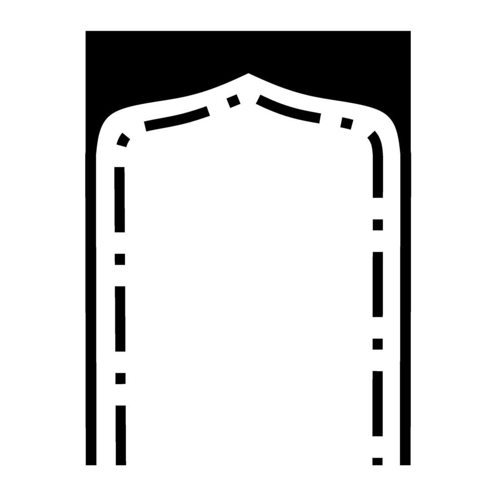 Simple Door Frame Architectural Design, Classic Door or Window Frame Design vector