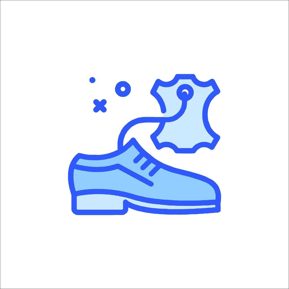 Shoe icon line illustration vector