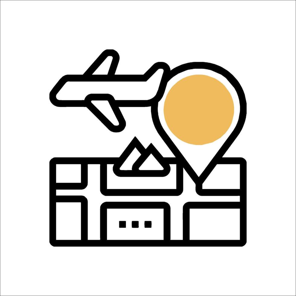 Travel icon illustration vector