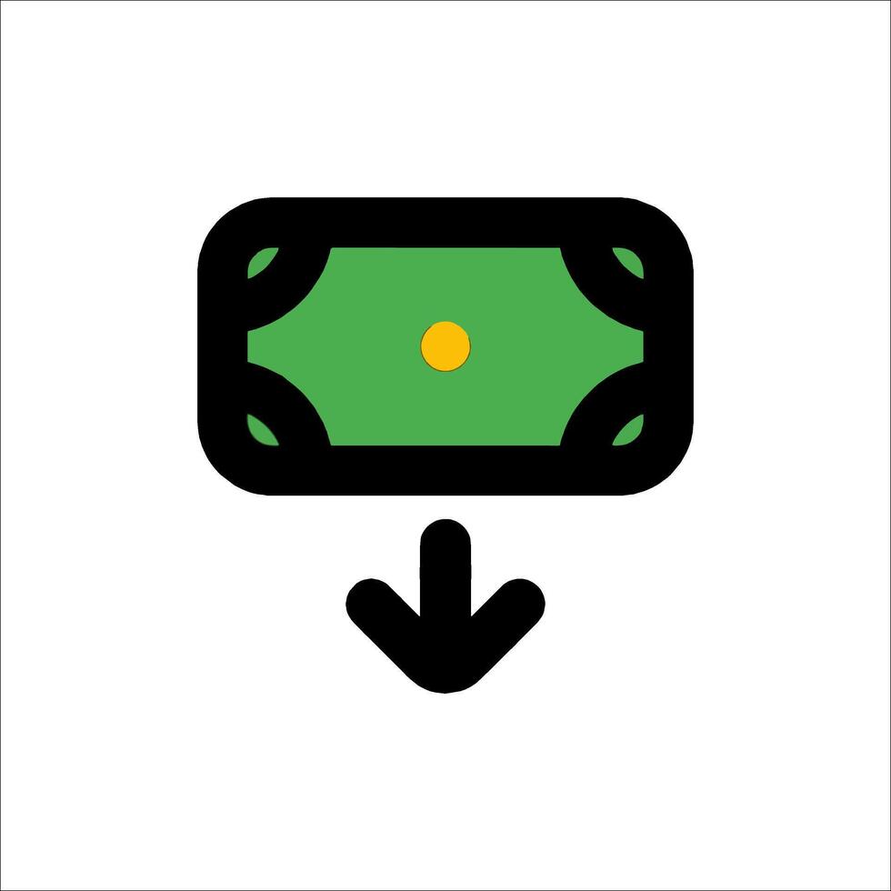 Money money icon illustration vector