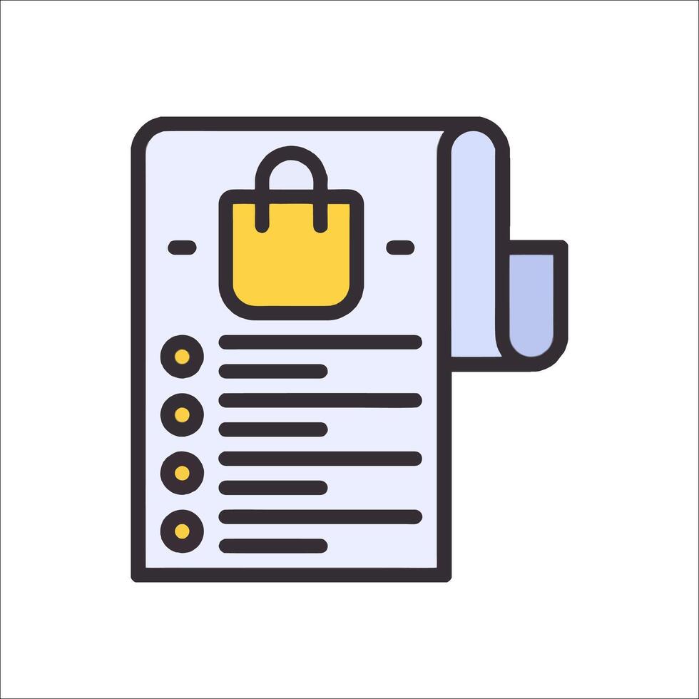 Shopping cart icon illustration vector