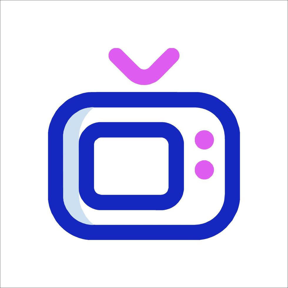 Tv icon - icon for tv vector
