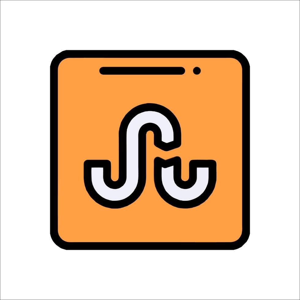 A simple icon of a j and a j vector
