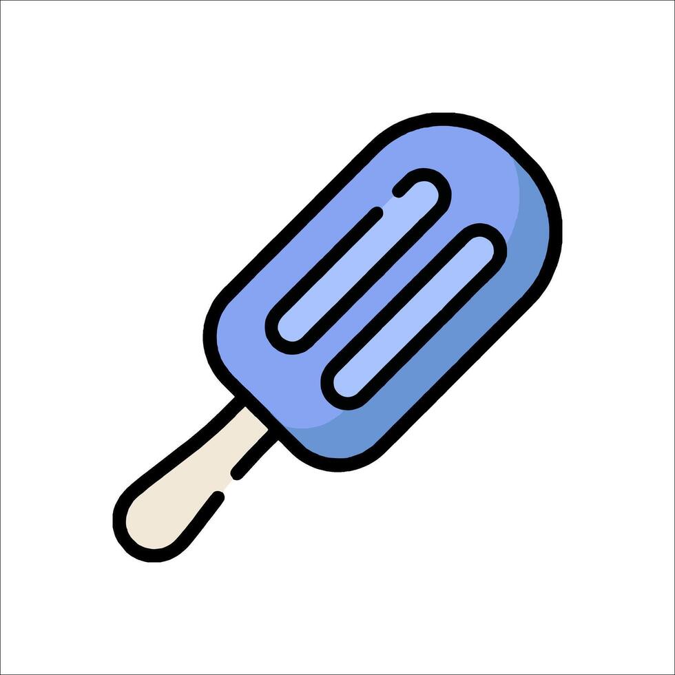 Ice cream icon illustration vector