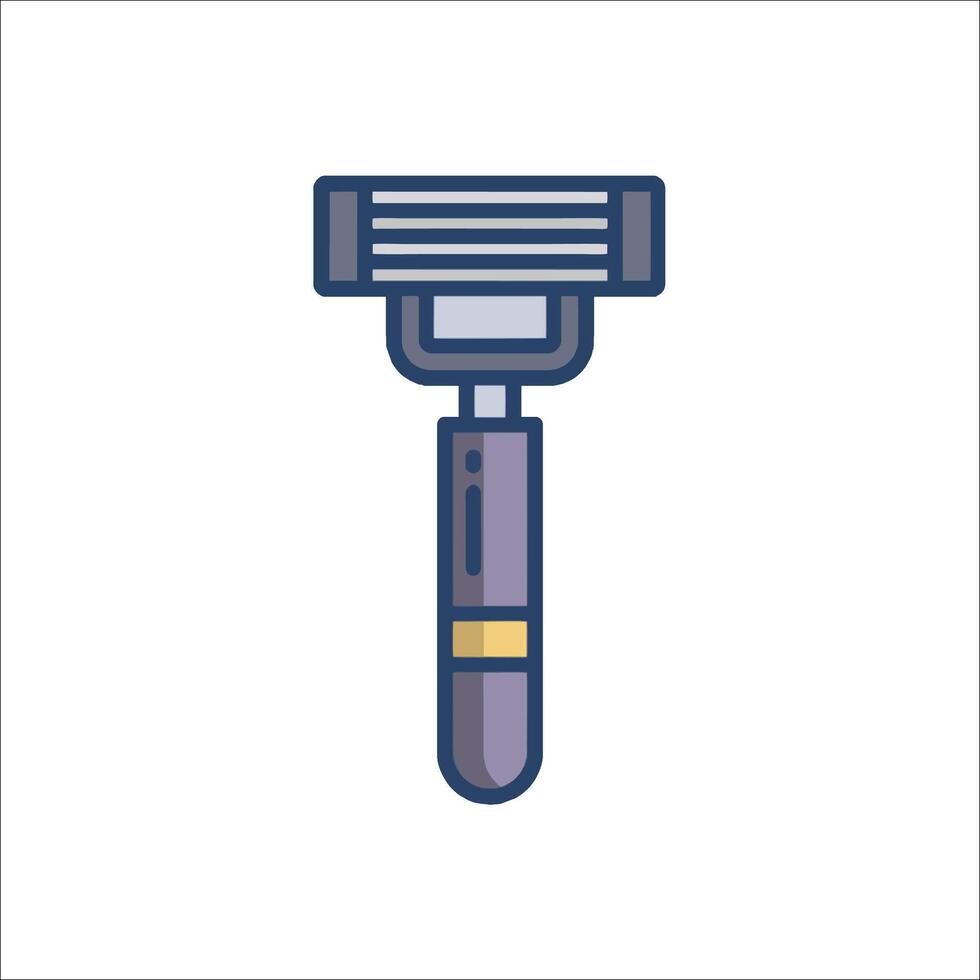 A razor on a white background vector