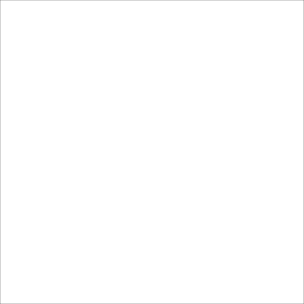 A white square with a black border vector